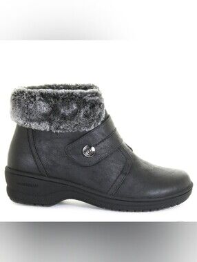 WANDERLUST | perth fur cuff low boot